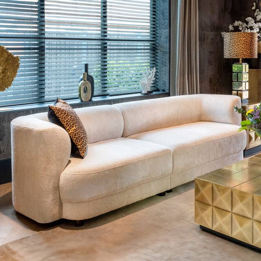 Richmond Interiors Richmond Bank Davina 250cm Cream fusion