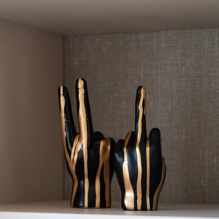 Richmond Interiors | Deco object hand digitus | Woonaccessoires | Beeld