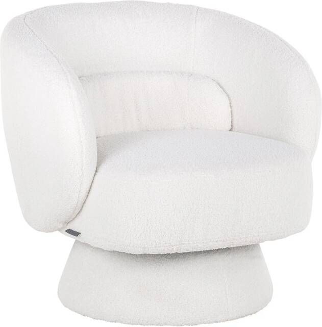 Richmond Interiors Richmond Draaifauteuil Senna Furry Wit