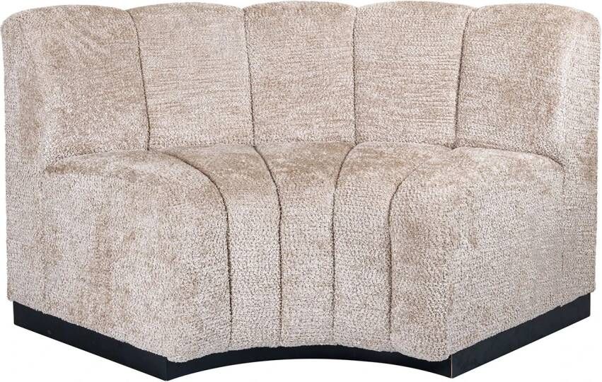 Richmond Interiors Richmond Eetkamerbank Hillpark Hoek Chenille Beige