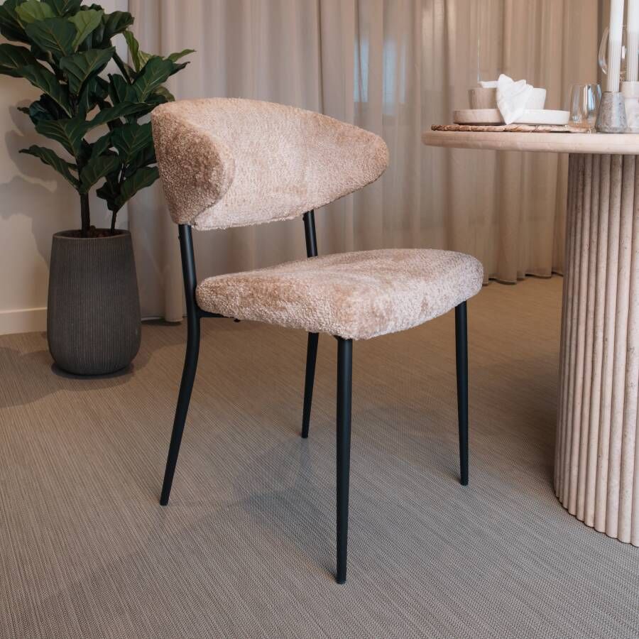 Richmond Interiors | Stoel Bea Sheep Nature | Eetkamerstoelen | Eetkamerstoel