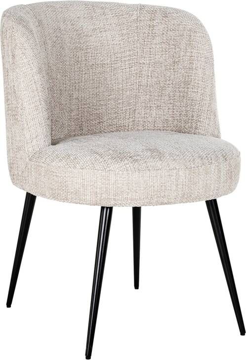 Richmond Interiors Richmond Eetkamerstoel Morton Chenille Naturel