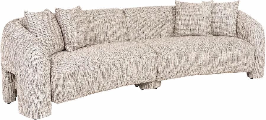 Richmond Interiors | Bank Milania trendy nature | Zitmeubels woonkamer | 4-zitsbank