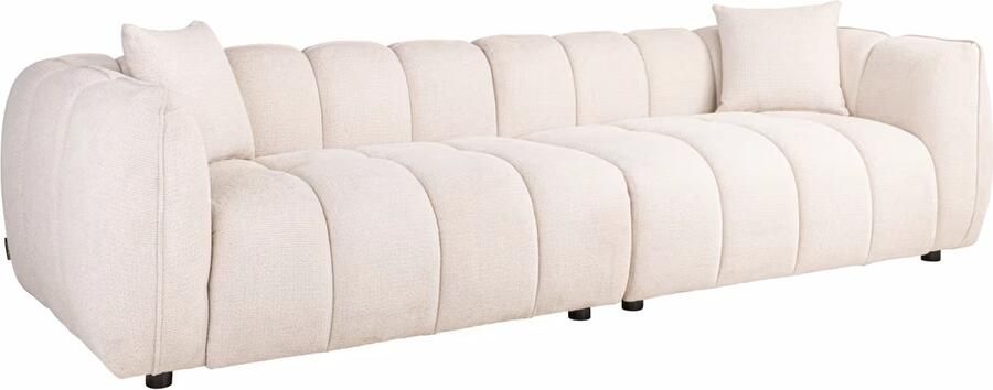 Richmond Interiors Richmond Bank Jezebel Geweven stof Crème