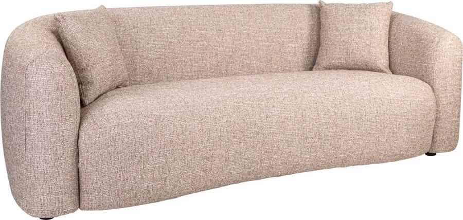 Richmond Interiors Richmond Bank Luxandra 229cm Tweed stof Sand