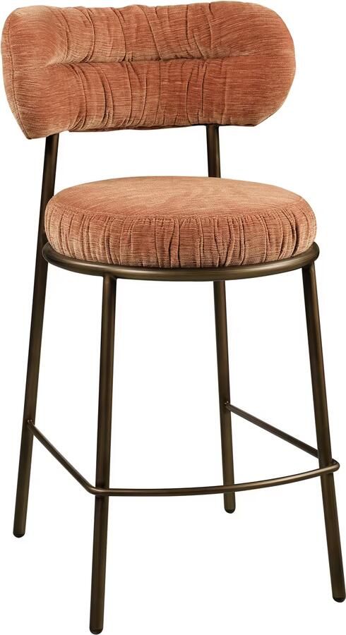 Richmond Interiors Richmond Barstoel Encanto Be Straight Mocha Mousse (zithoogte 67cm)