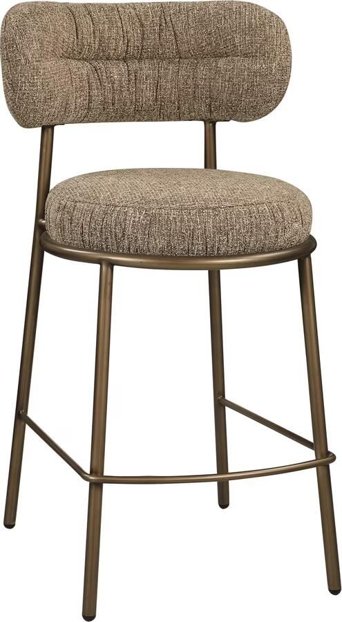 Richmond Interiors Richmond Barstoel Encanto Tweed Brown (zithoogte 67cm)