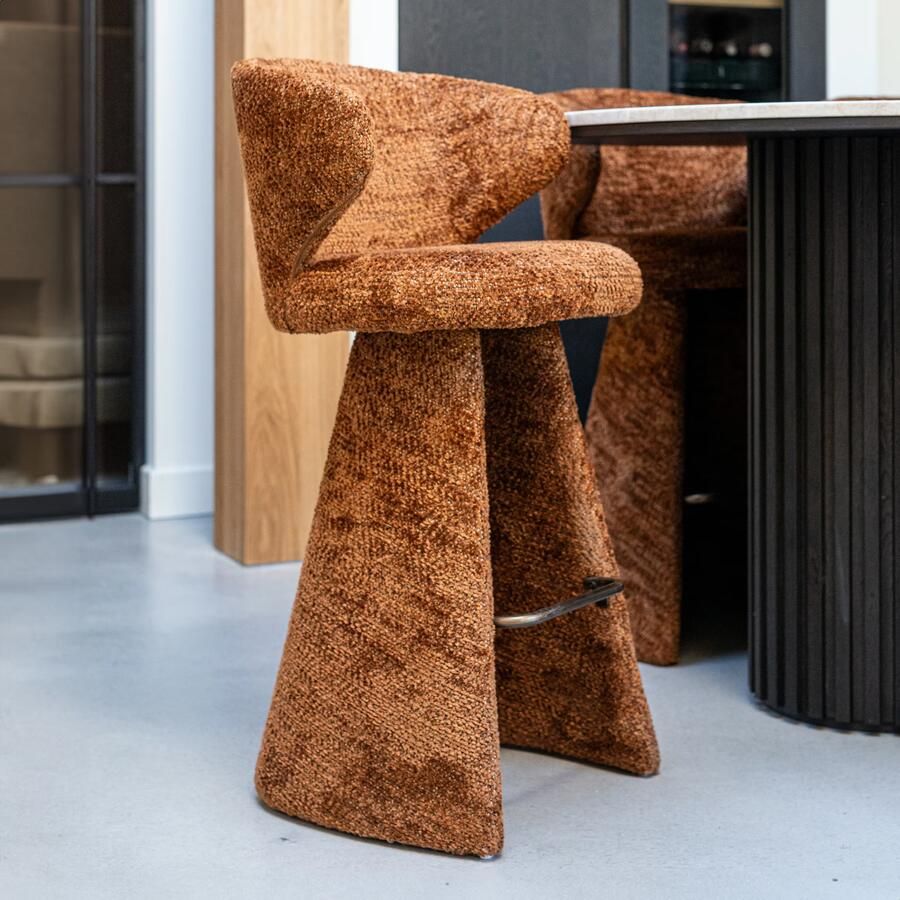 Richmond Interiors | Barstoel Gatsbi lovely cinnamon | Eetkamer meubels | Barstoel