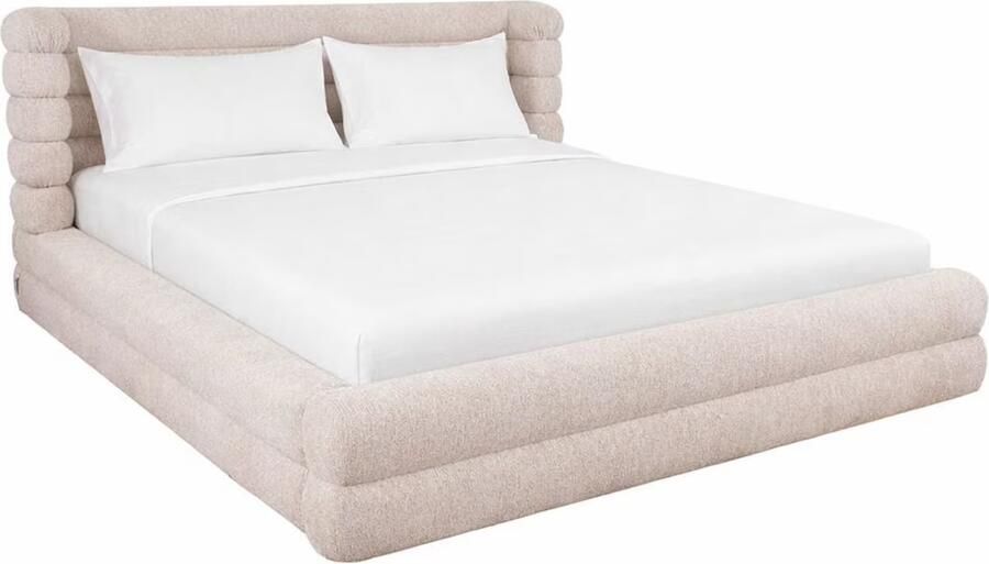 Richmond Interiors Richmond Bed Obidis Met uitklapbare bedbodem 180 x 210cm Naturel
