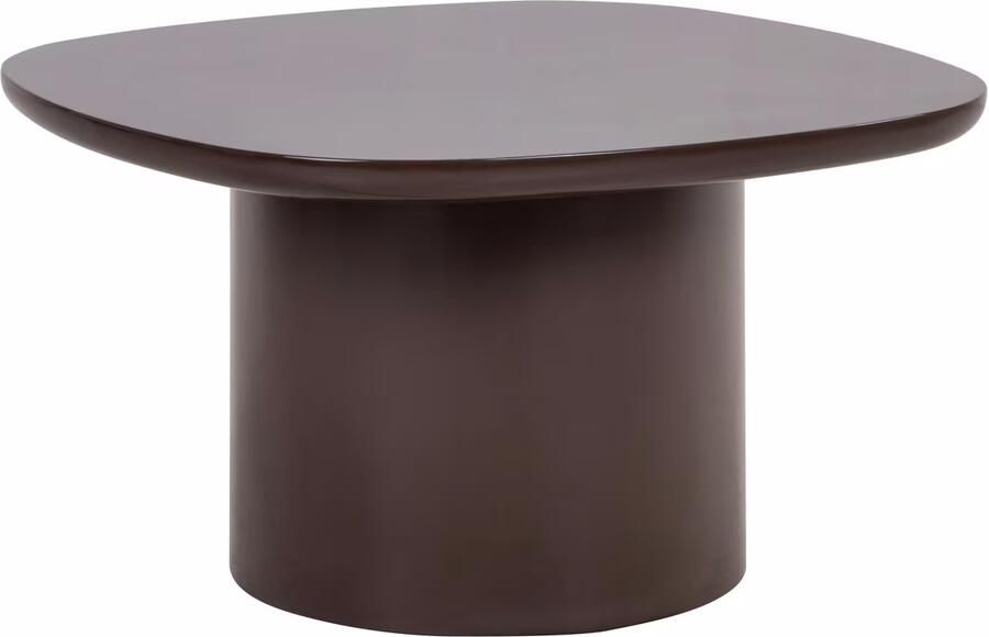 Richmond Interiors Richmond Bijzettafel Almundi 70 x 70cm Chocolat Brown