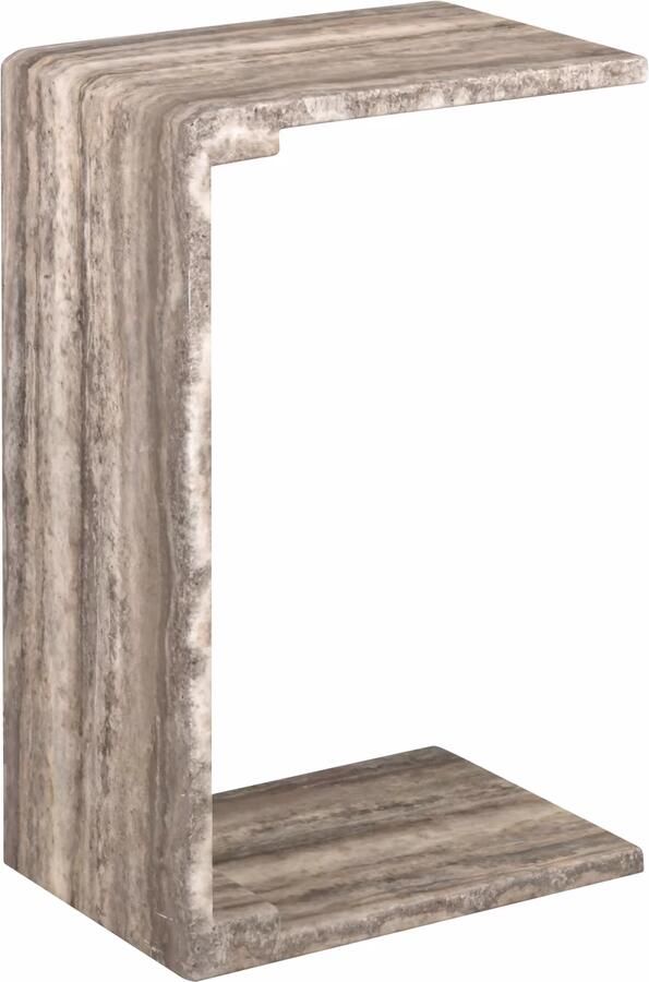 Richmond Interiors Richmond Bijzettafel Dulce Marmer 56cm Grijs