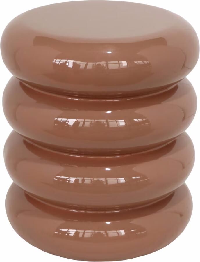 Richmond Interiors Richmond Bijzettafel Indie 40cm Mocha Mousse