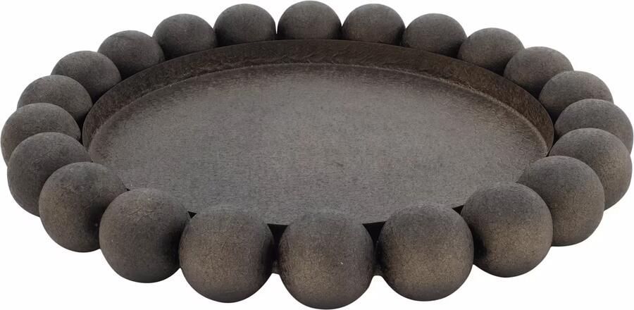 Richmond Interiors Richmond Dienblad Marlow 40cm Brass Antique Brons