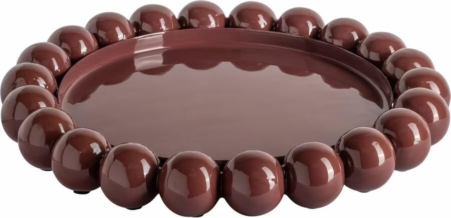 Richmond Interiors Richmond Dienblad Martha 40cm Sable Brown