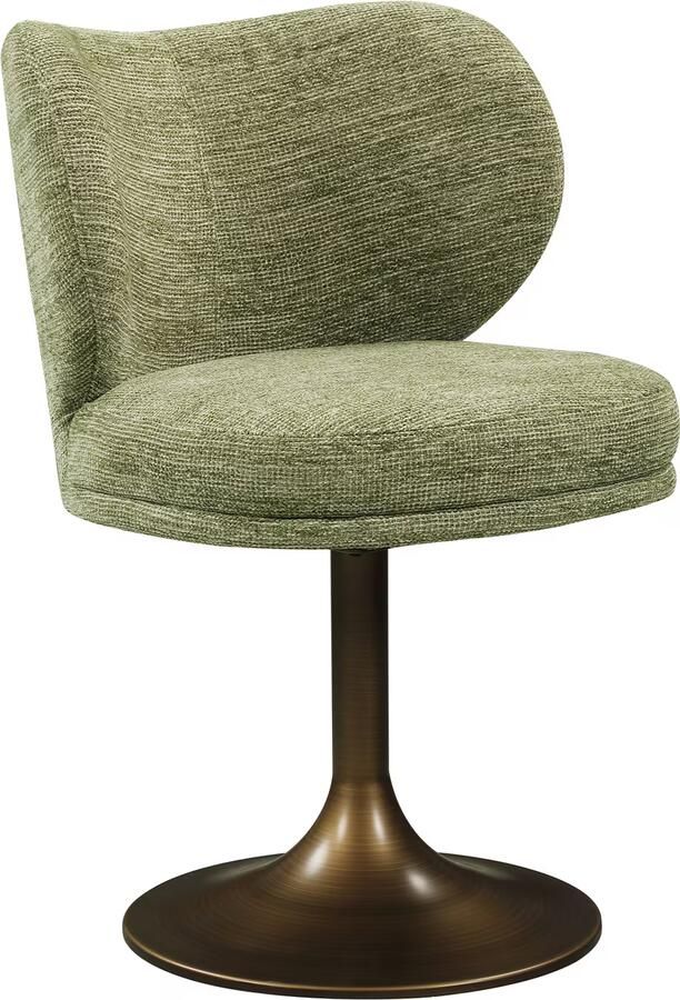 Richmond Interiors Richmond Draaibare Eetkamerstoel Amely Softweave Pistache