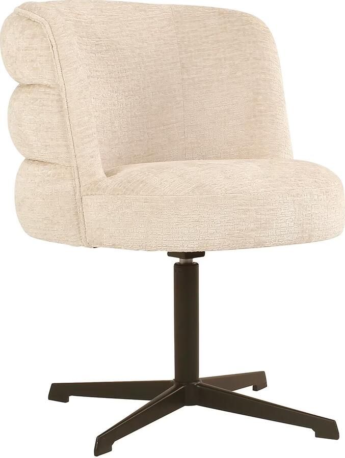 Richmond Interiors | Draaistoel Chadwick cream fusion | Eetkamerstoelen | Eetkamerstoel