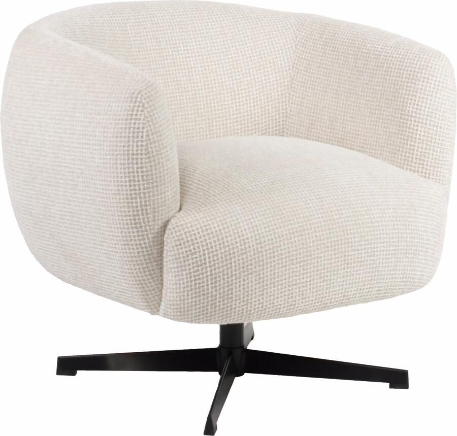 Richmond Interiors Richmond Draaifauteuil Estelle Blockweave Beige