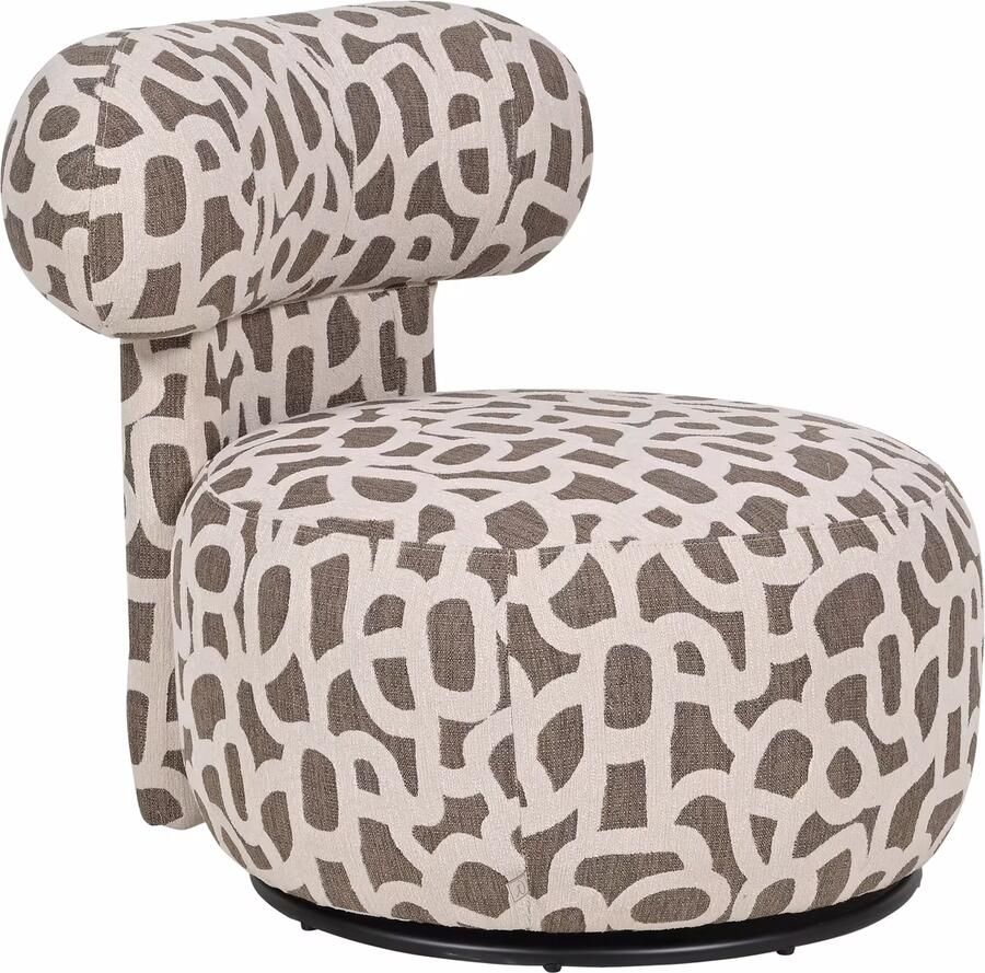 Richmond Interiors Richmond Draaifauteuil Kaya Weave Brown