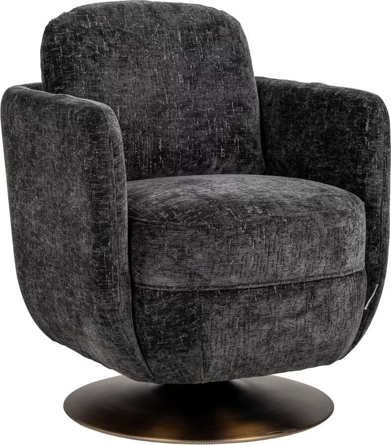 Richmond Interiors Richmond Draaifauteuil Turner Graphite