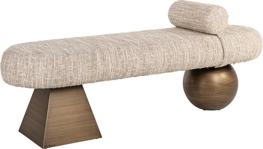 Richmond Interiors Richmond Eetkamerbank Geneva 148cm Beige