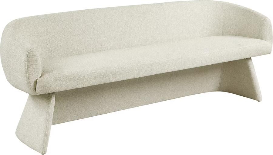 Richmond Interiors Richmond Eetkamerbank Quiriro 210cm Bouclé Naturel