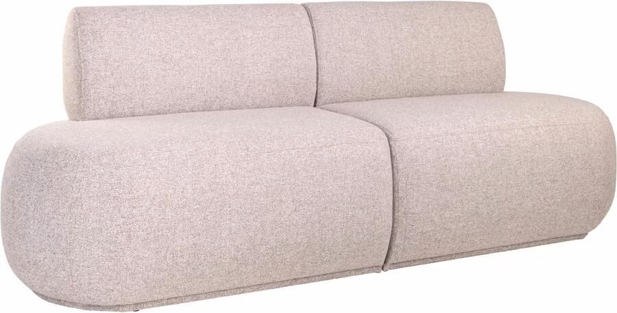 Richmond Interiors Richmond Eetkamerbank Sorrobon 236cm Cayenne stof Bruin
