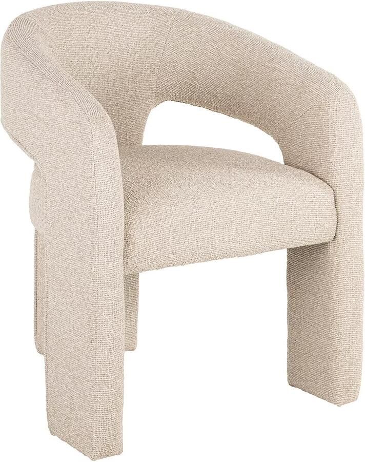 Richmond Interiors Richmond Eetkamerstoel Belle Bouclé Biscotti