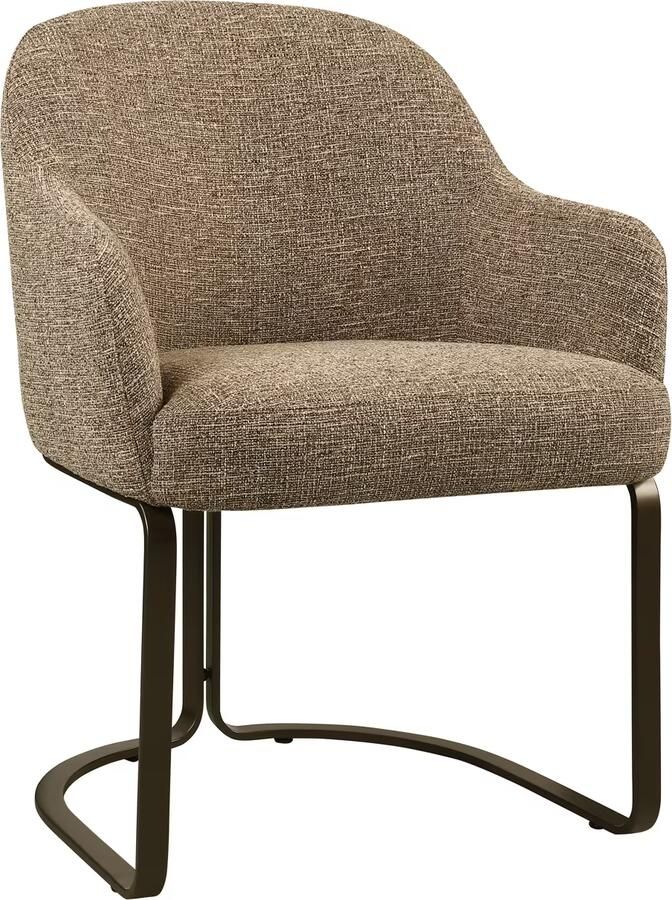 Richmond Interiors Richmond Eetkamerstoel Hadley Tweed Brown