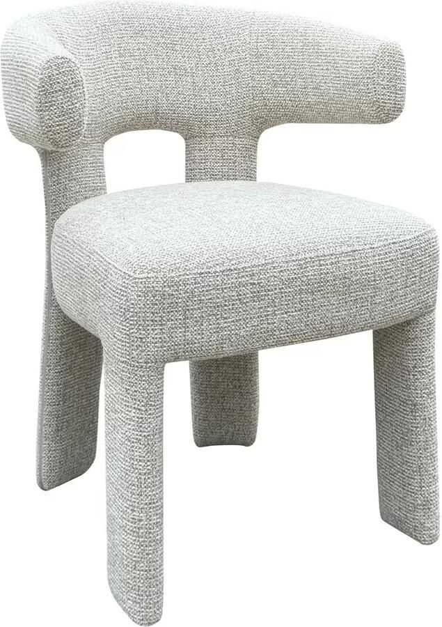 Richmond Interiors Richmond Eetkamerstoel Nerio Geweven stof Naturel