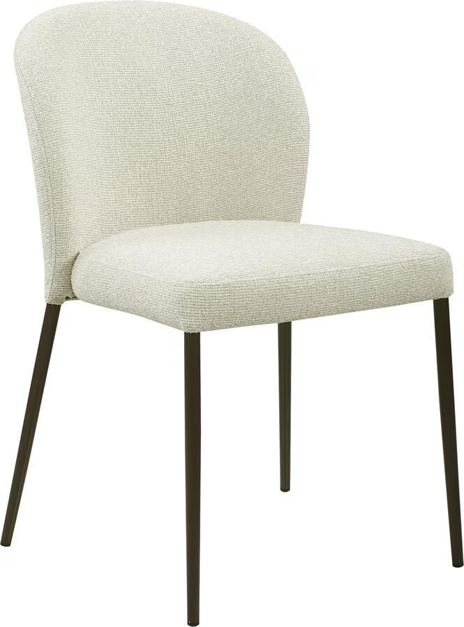 Richmond Interiors Richmond Eetkamerstoel Stacker Bouclé Naturel
