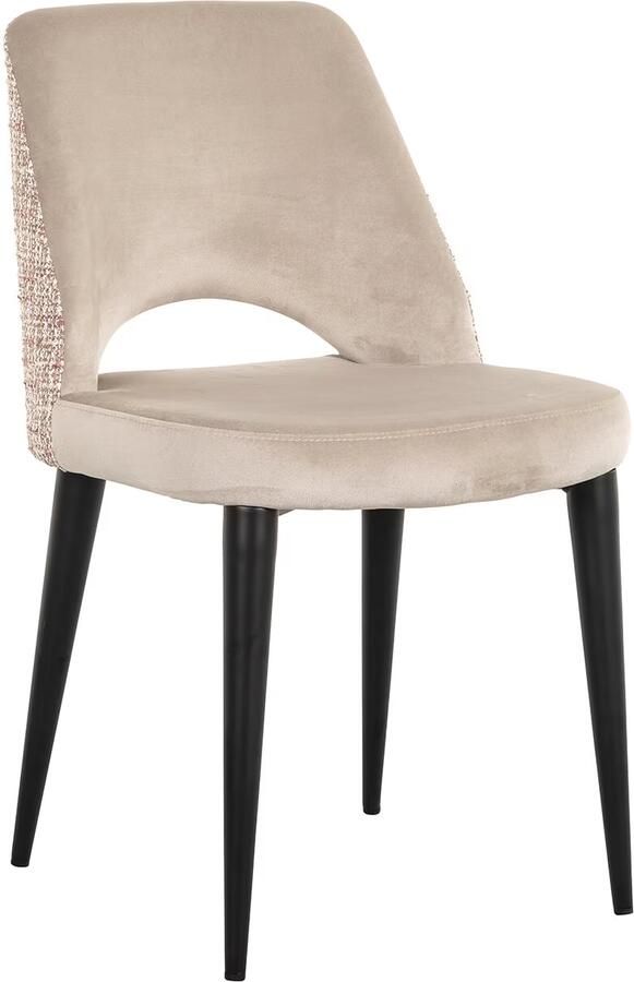 Richmond Interiors | Stoel Tabitha trendy rose quartz khaki | Eetkamerstoelen | Eetkamerstoel