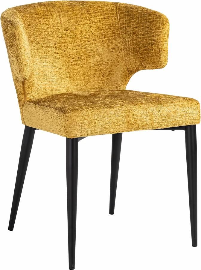 Richmond Interiors | Stoel Taylor mustard fusion | Zitmeubels eetkamer | Eetkamerstoel
