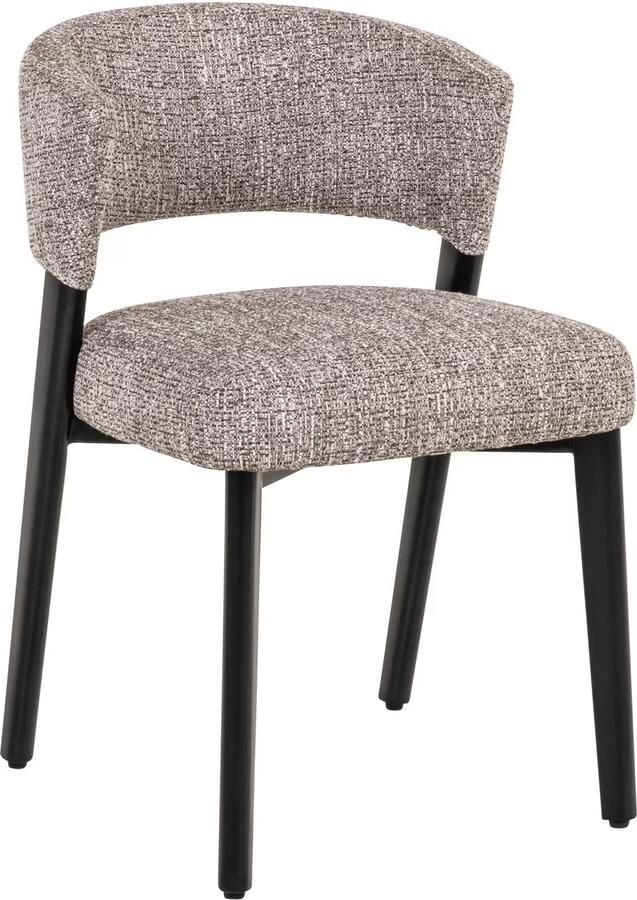 Richmond Interiors Richmond Eetkamerstoel Zeno Tweed stof Earth