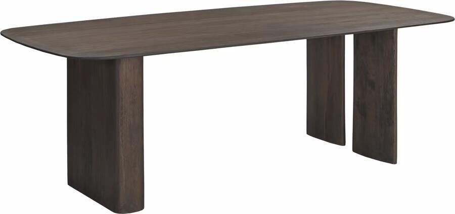 Richmond Interiors Richmond Eettafel Castello Eikenhout 230 x 100cm Smoked Charchoal