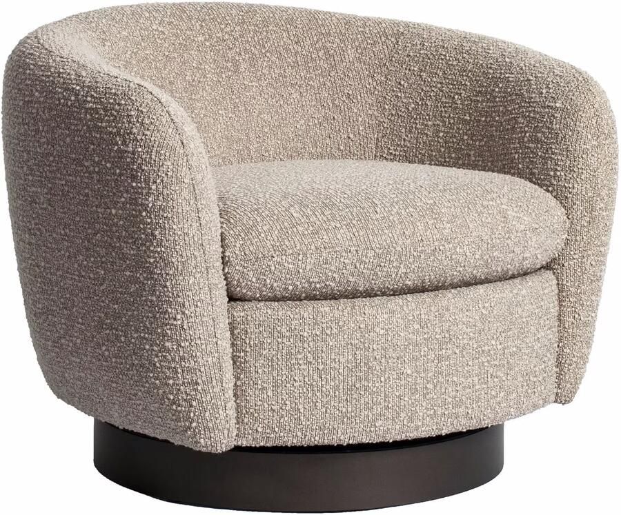 Richmond Interiors Richmond Fauteuil Colmar geweven stof Natural Chunky