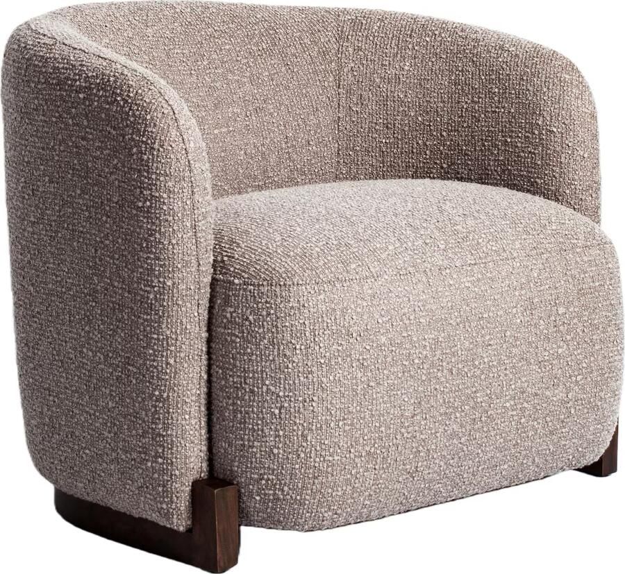 Richmond Interiors Richmond Fauteuil Hannah geweven stof Mocca