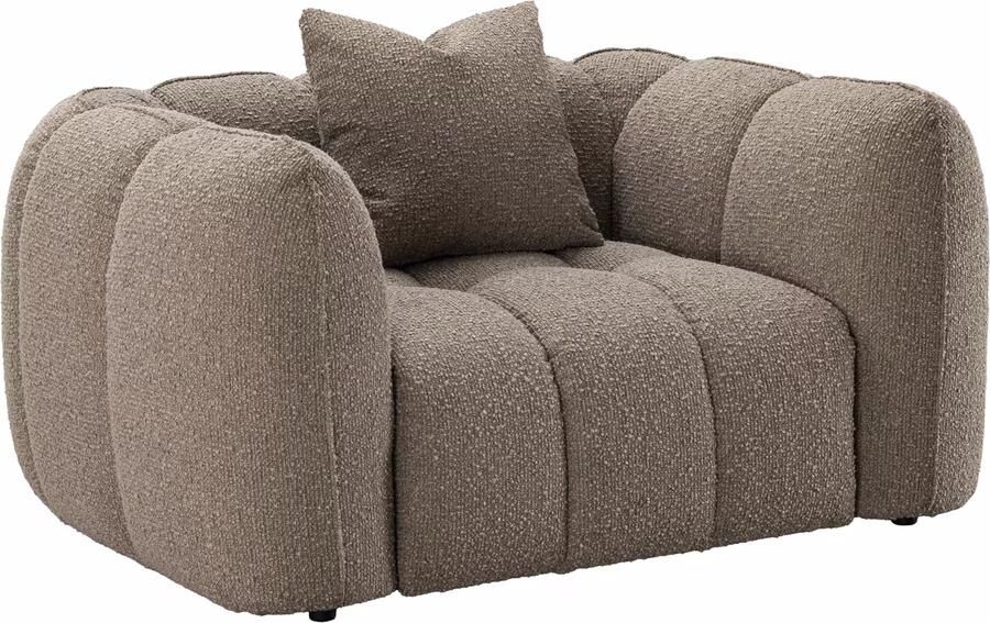 Richmond Interiors Richmond Fauteuil Hogan Chunky stof Mocca