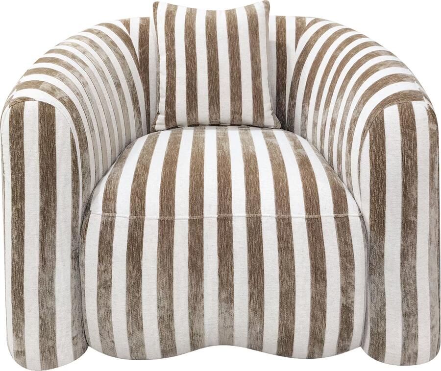 Richmond Interiors Richmond Fauteuil Luxandra Stripes Sand