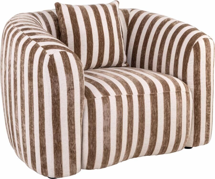 Richmond Interiors Richmond Fauteuil Luxandra Stripes Sand