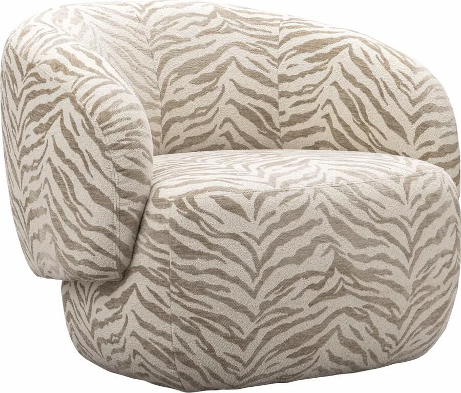 Richmond Interiors Richmond Fauteuil Milano Tiger stof Beige