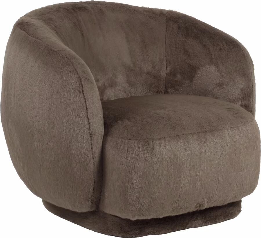 Richmond Interiors Richmond Fauteuil Negreslo Fluffy Brown