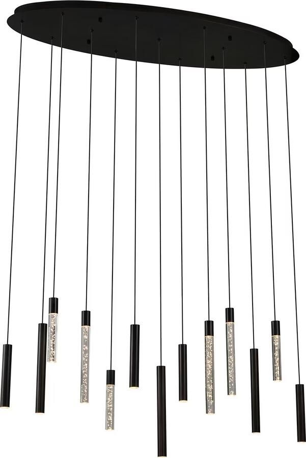 Richmond Interiors Richmond Hanglamp Oxley 13-lamps bronze