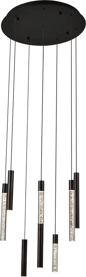 Richmond Interiors Richmond Hanglamp Oxley 8-lamps bronze