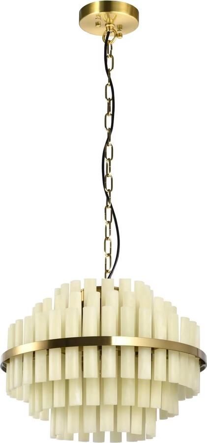 Richmond Interiors Richmond Hanglamp Zerine Resin Wit