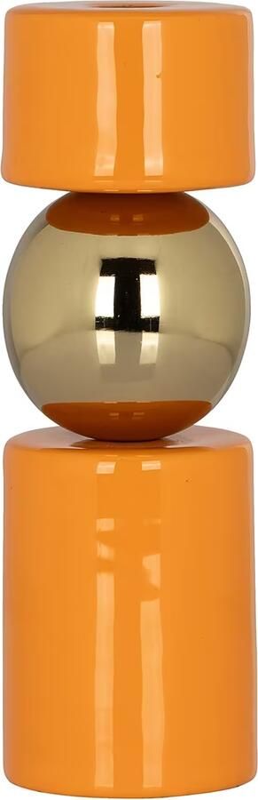 Richmond Interiors Richmond Kandelaar Kira 23cm hoog Oranje