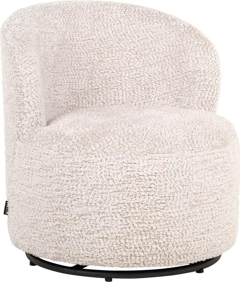Richmond Interiors | Draaistoel kids Jackie lovely cream | Zitmeubels woonkamer | Fauteuil