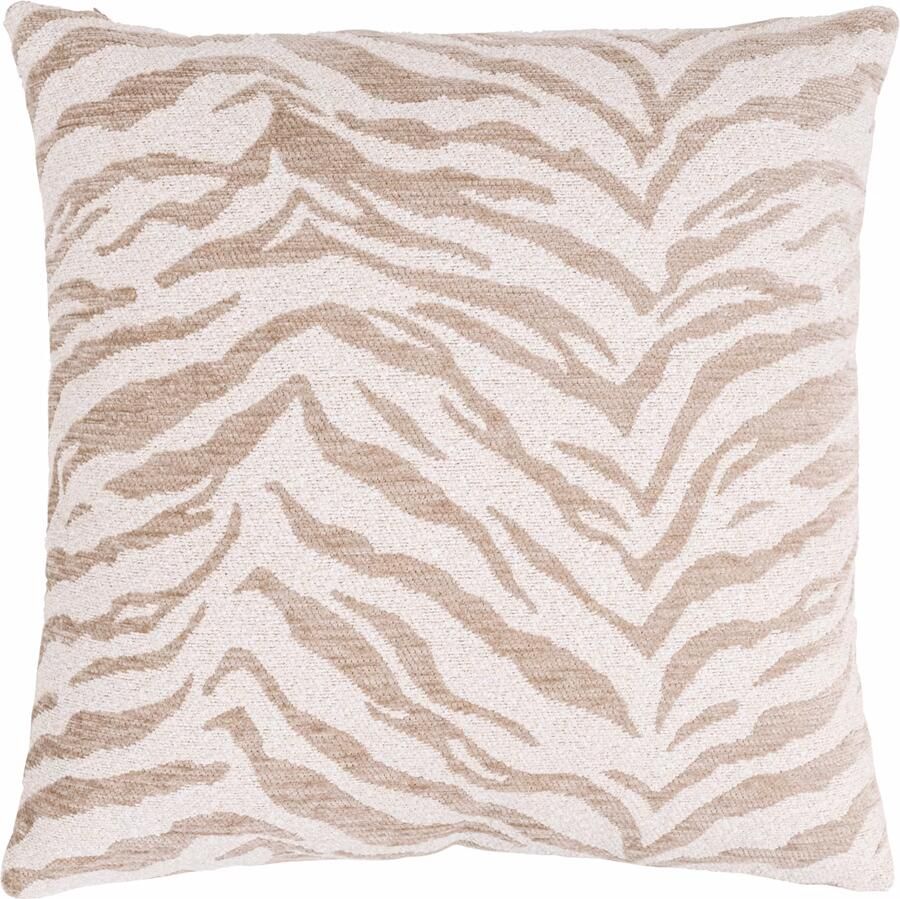 Richmond Interiors Richmond Kussen Eliza Tiger 50 x 50cm Beige