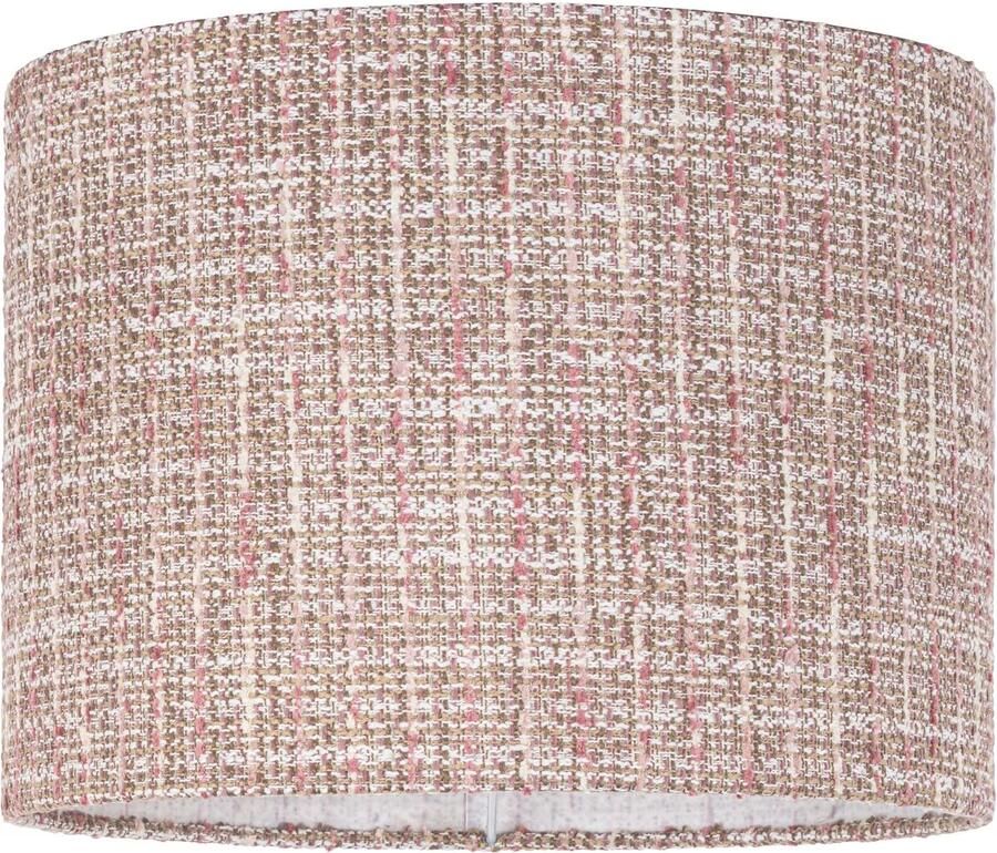 Richmond Interiors Richmond Lampenkap Live Geweven stof 40cm Roze