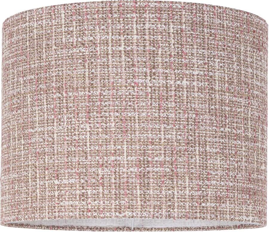 Richmond Interiors Richmond Lampenkap Live Geweven stof 50cm Roze