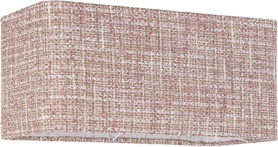 Richmond Interiors Richmond Lampenkap Live Geweven stof 55 x 25cm Roze